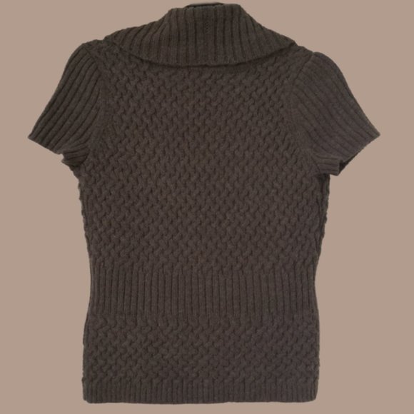 DONATED Willi Smith Acrylic/Alpaca Blend Olive Sweater S - Picture 3 of 3